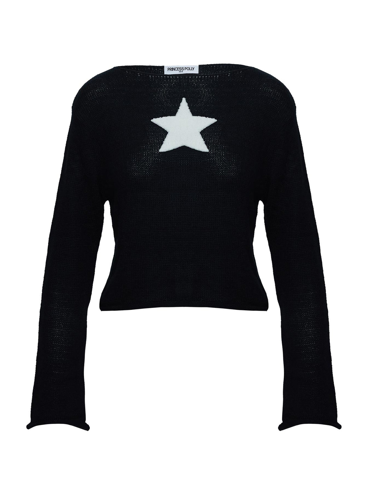 Big Star Knit Jumper Black