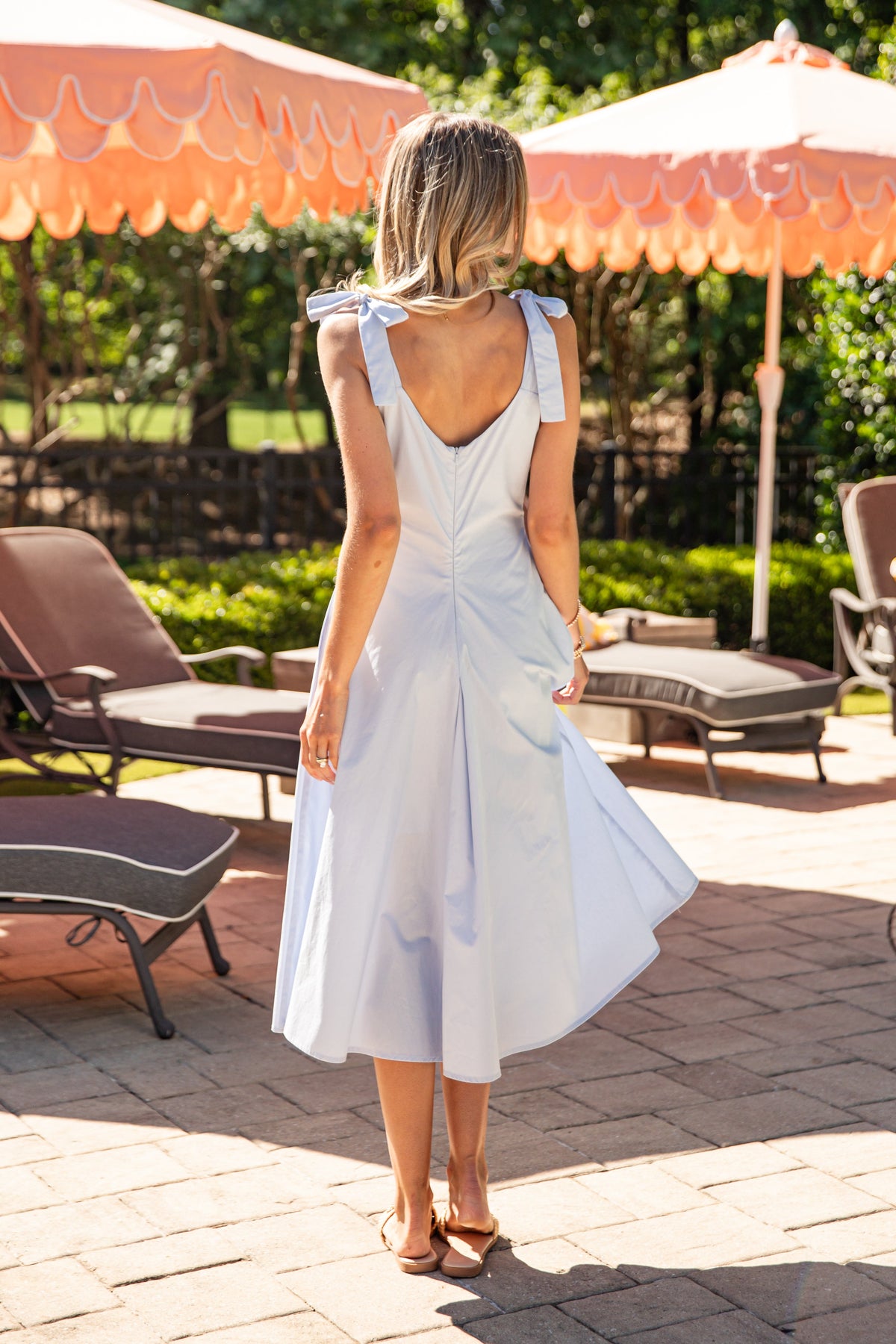 FINAL SALE - Remarkably Her Blue Midi Dress