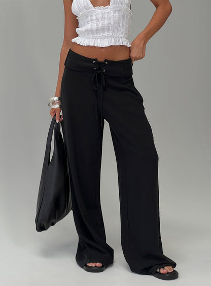 Raymonde Trousers Black