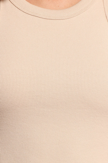 Amira Midi Dress - Taupe