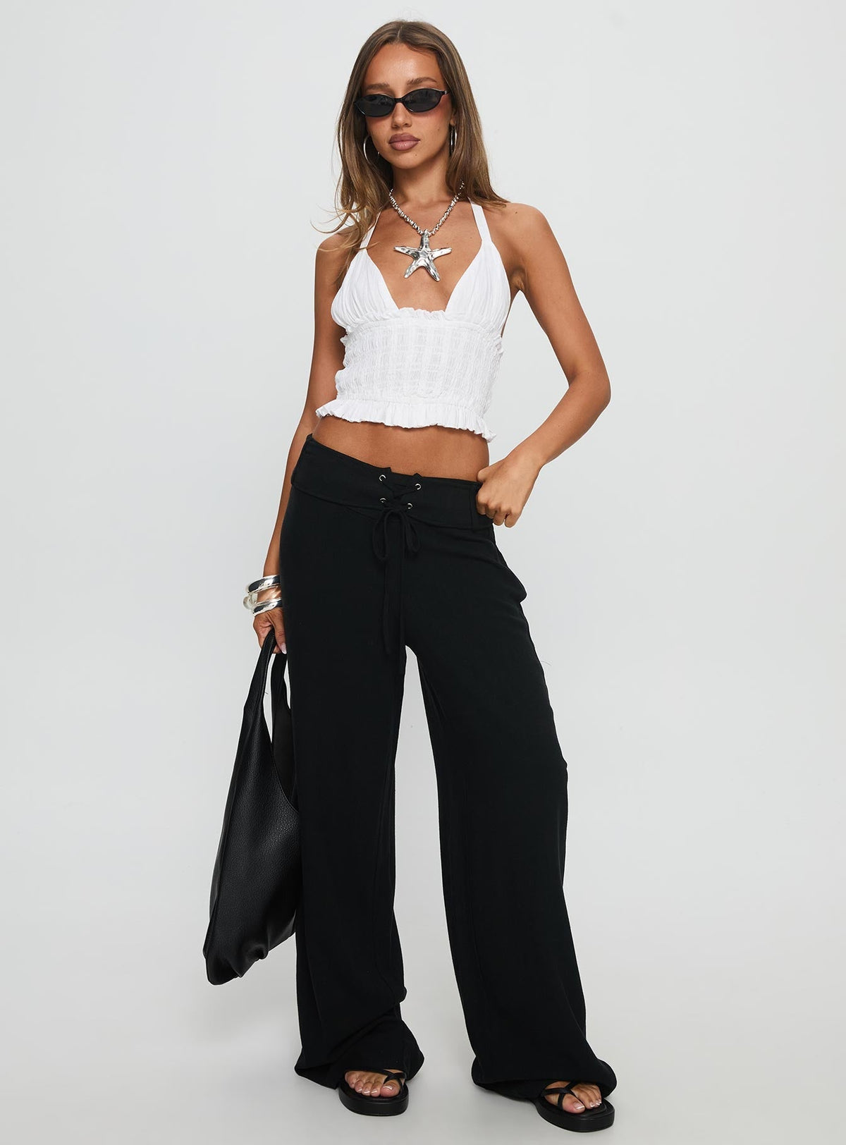 Raymonde Trousers Black