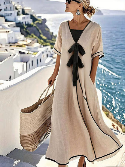 Soft Relaxed Linen Dress