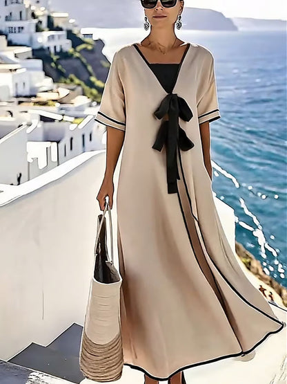 Soft Relaxed Linen Dress