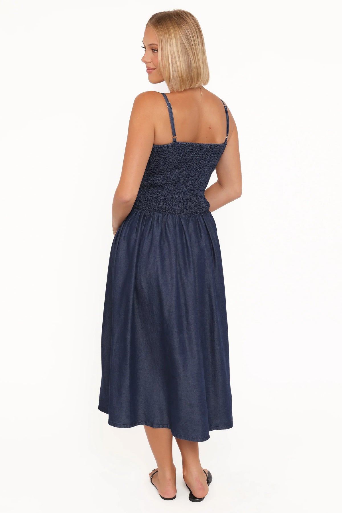 Arnika Midi Dress - Blue