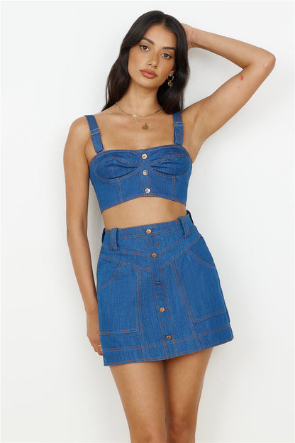 Lifes A Party Set Denim