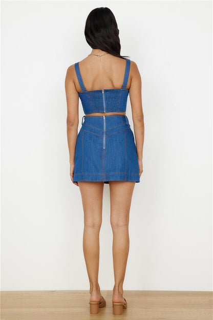 Lifes A Party Set Denim
