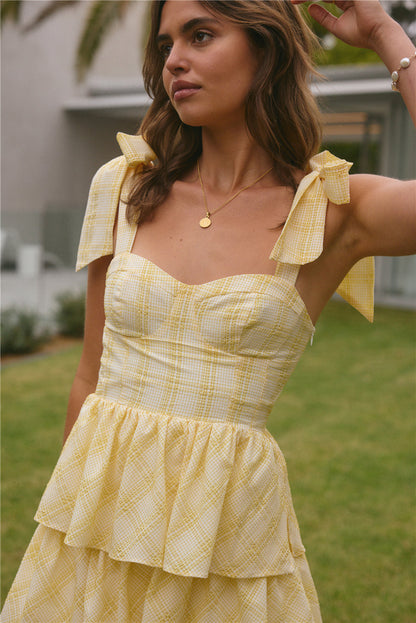 Dalia Maxi Dress Yellow