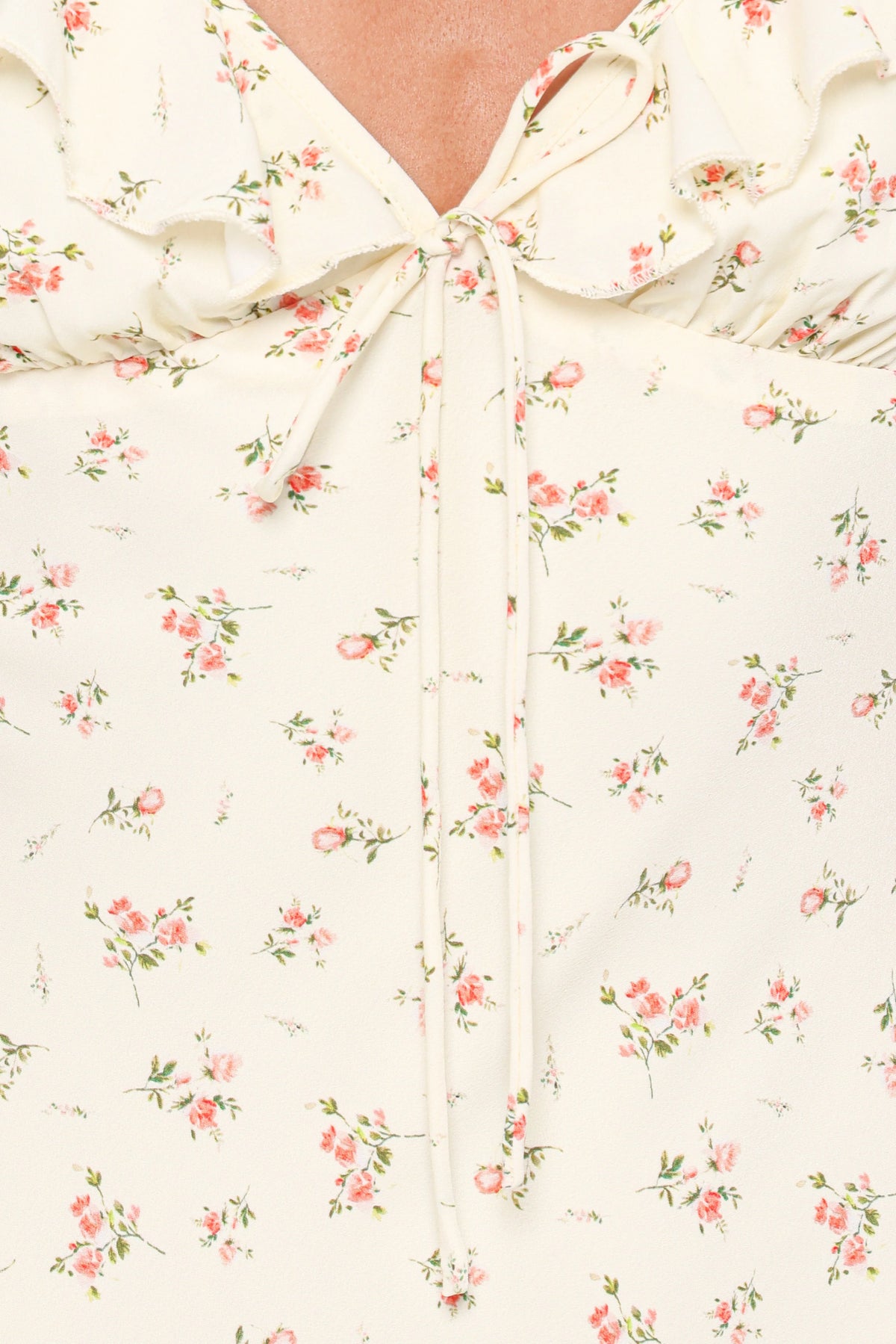 Sansa Midi Dress - Yellow Floral