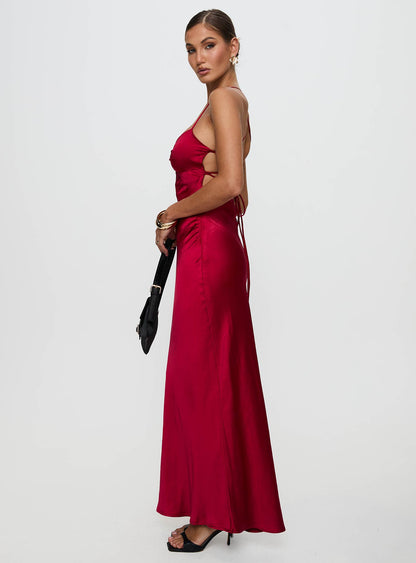 Kristelle Maxi Dress Red