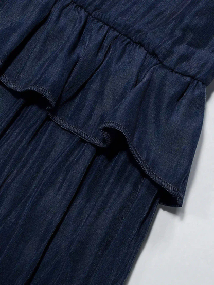 Mabel | Ruffle Breeze Maxi Dress