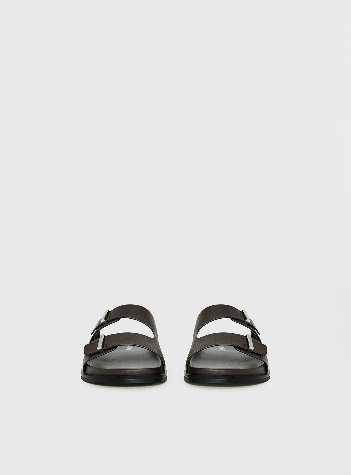 Dedication Double Strap Sandals Chocolate