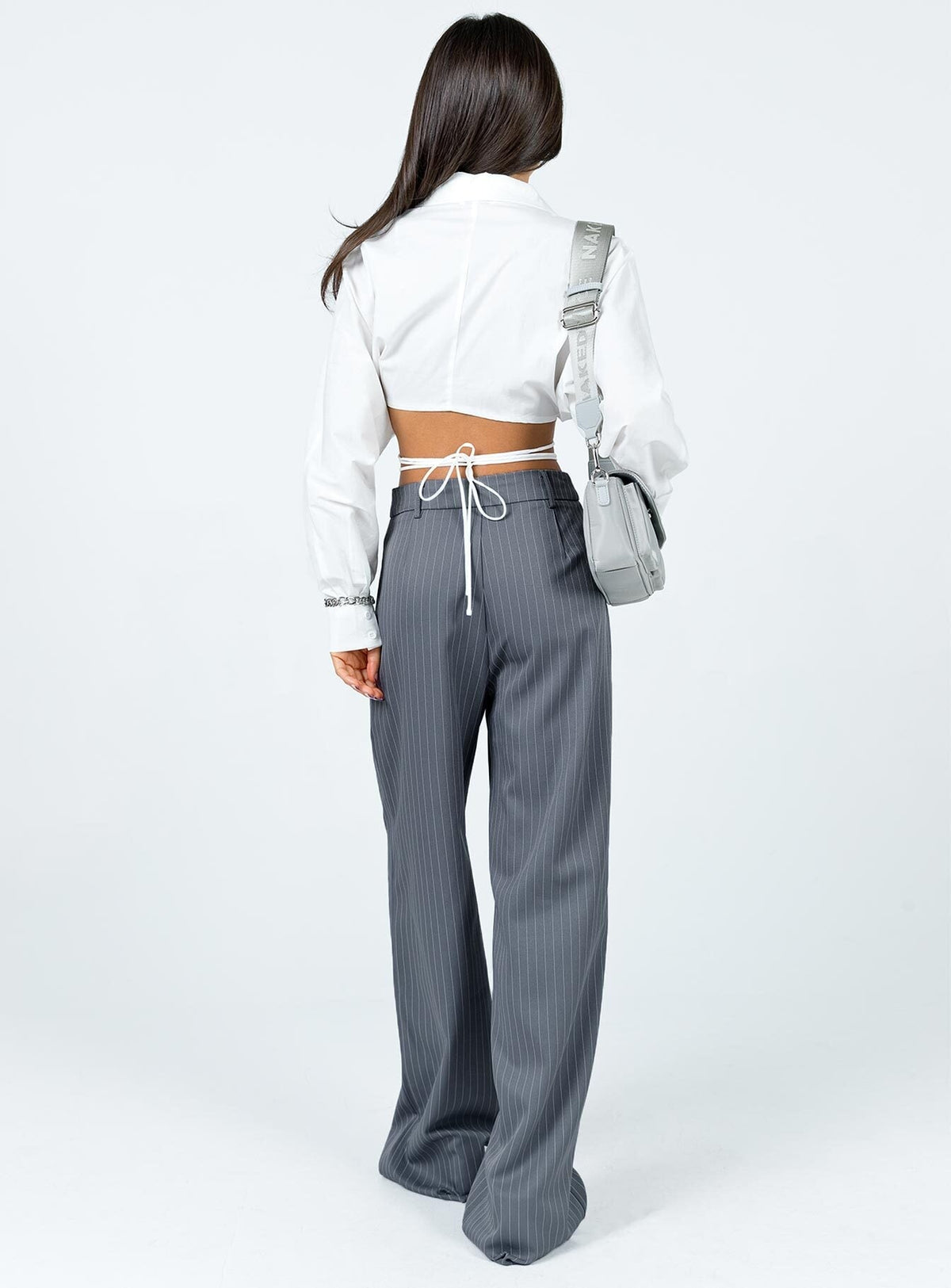 Archer Trousers Pinstripe Grey