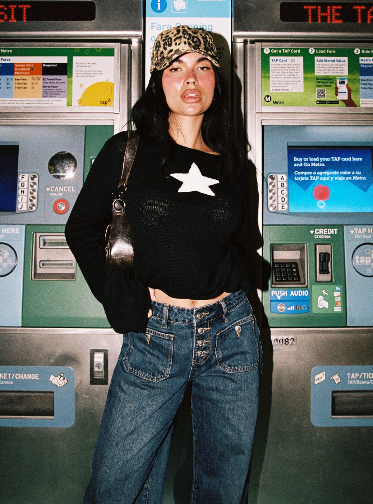 Big Star Knit Jumper Black