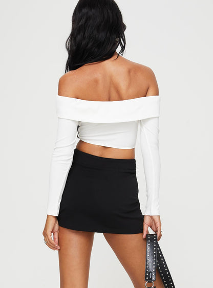 Ravyn Skort Black Tall