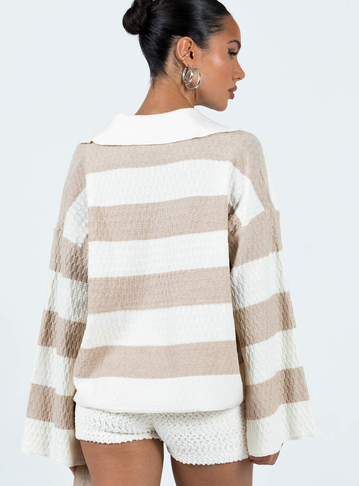 Rick Jumper White/Beige