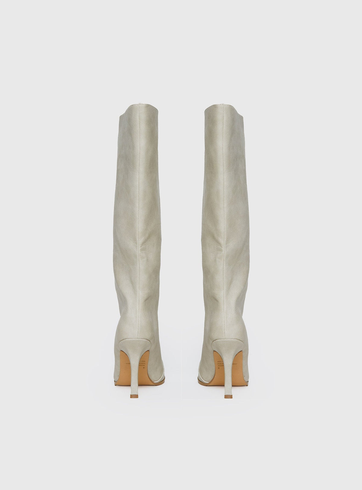 Cecil Knee High Boots Bone