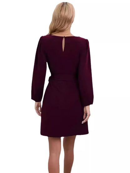 Tie-Waist Mini Dress