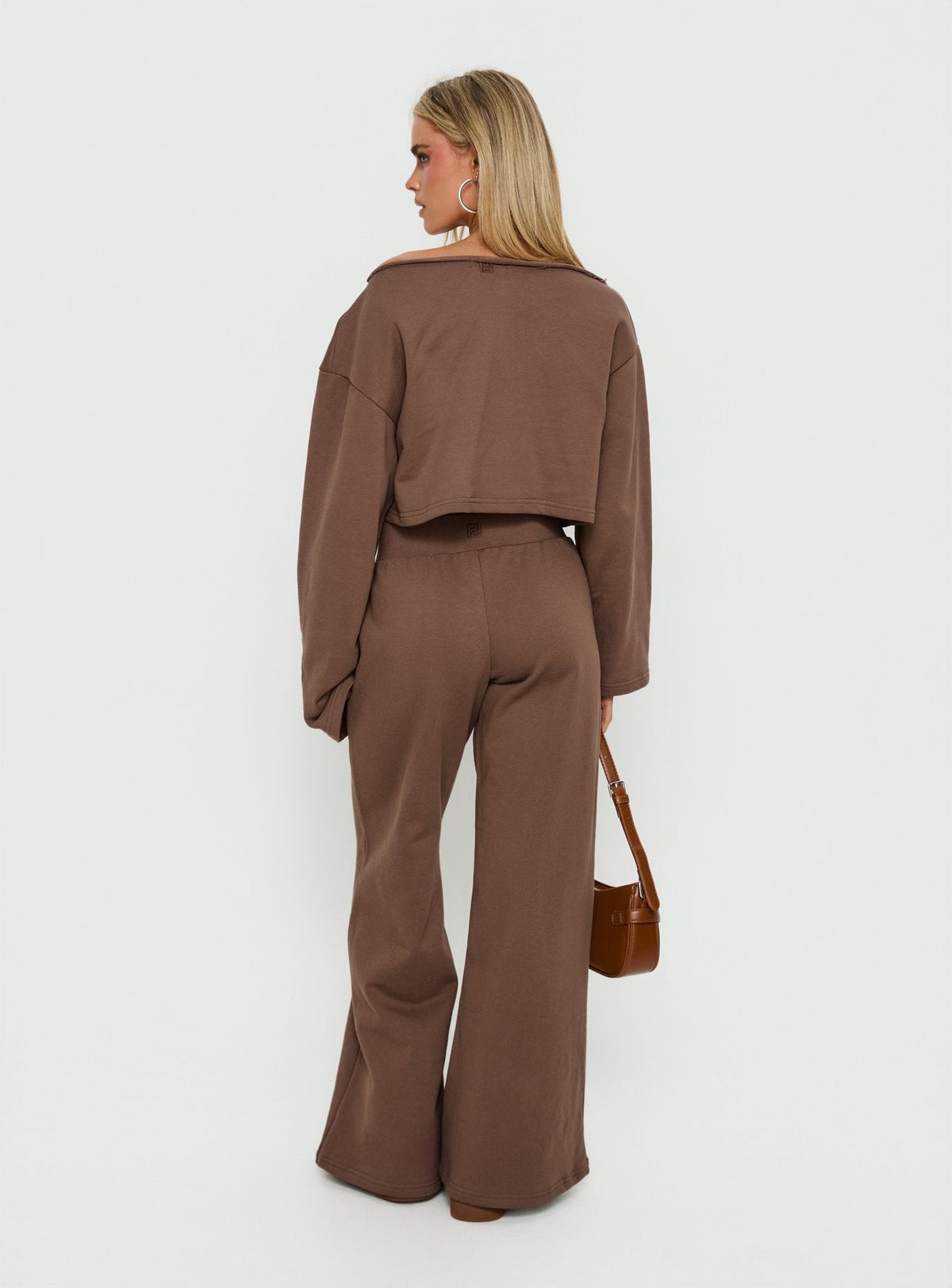 Peaks Flared Joggers Cocoa