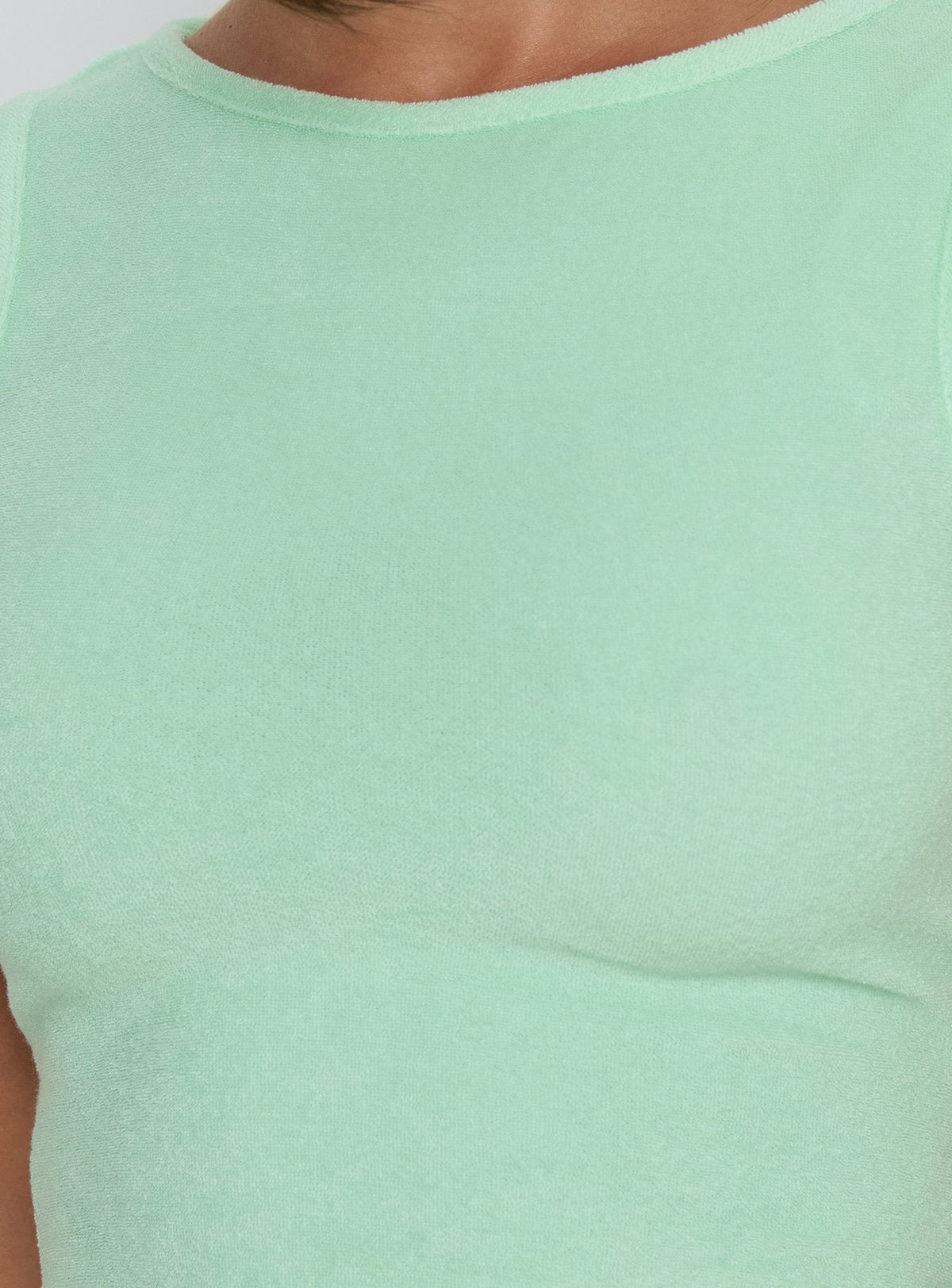 Henree Terry Co-ord Mint Green
