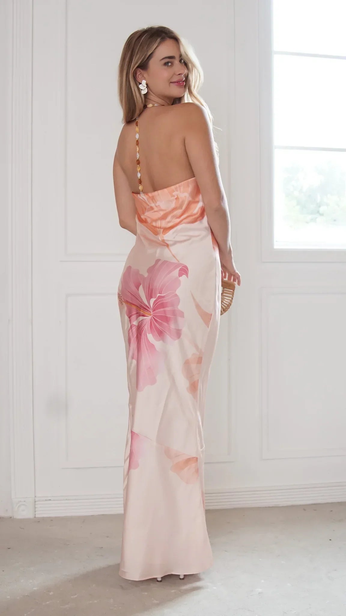 Helen Halter Maxi Dress