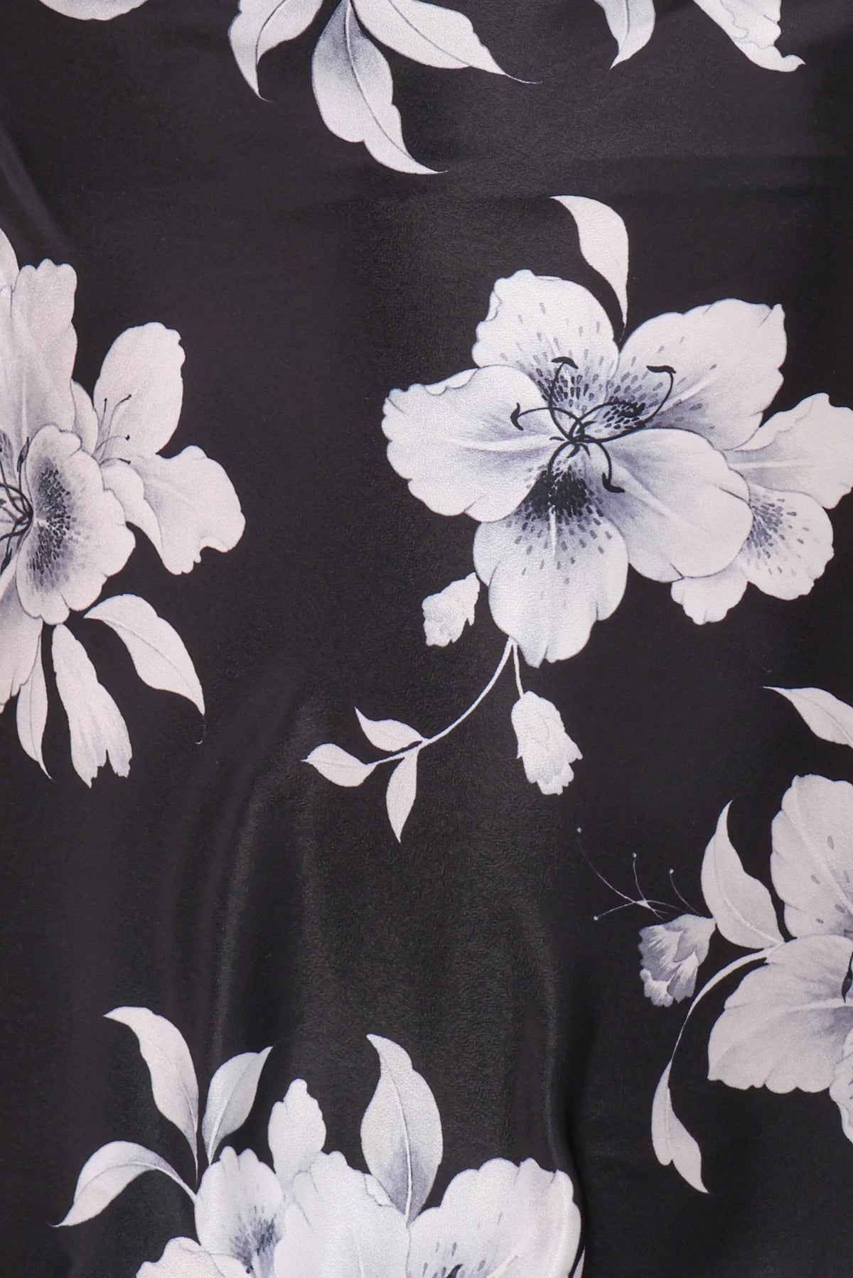 Freida Halter Midi Dress - Black Floral
