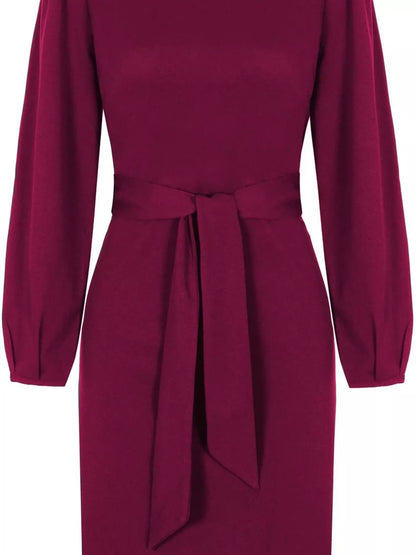 Tie-Waist Mini Dress