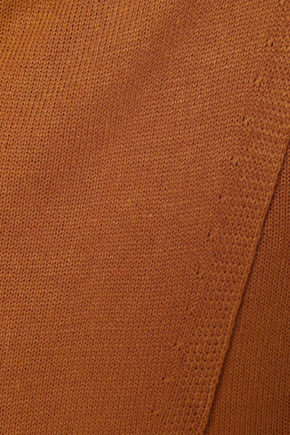 Nova Wrap Knit Midi Dress - Camel