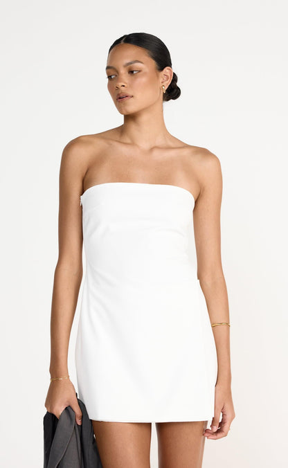 Mariza Mini Dress White