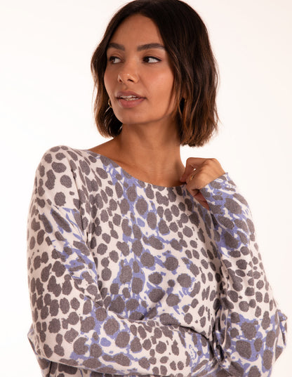 Leopard Soft Jumper