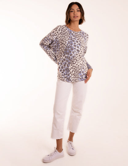 Leopard Soft Jumper