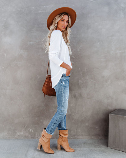 Breckenridge Thermal Contrast Top - White
