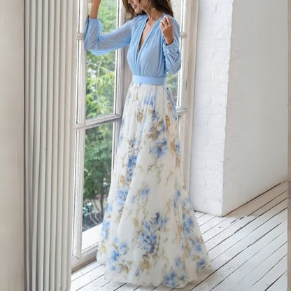 Dolores - Maxi  Dress with Floral Print