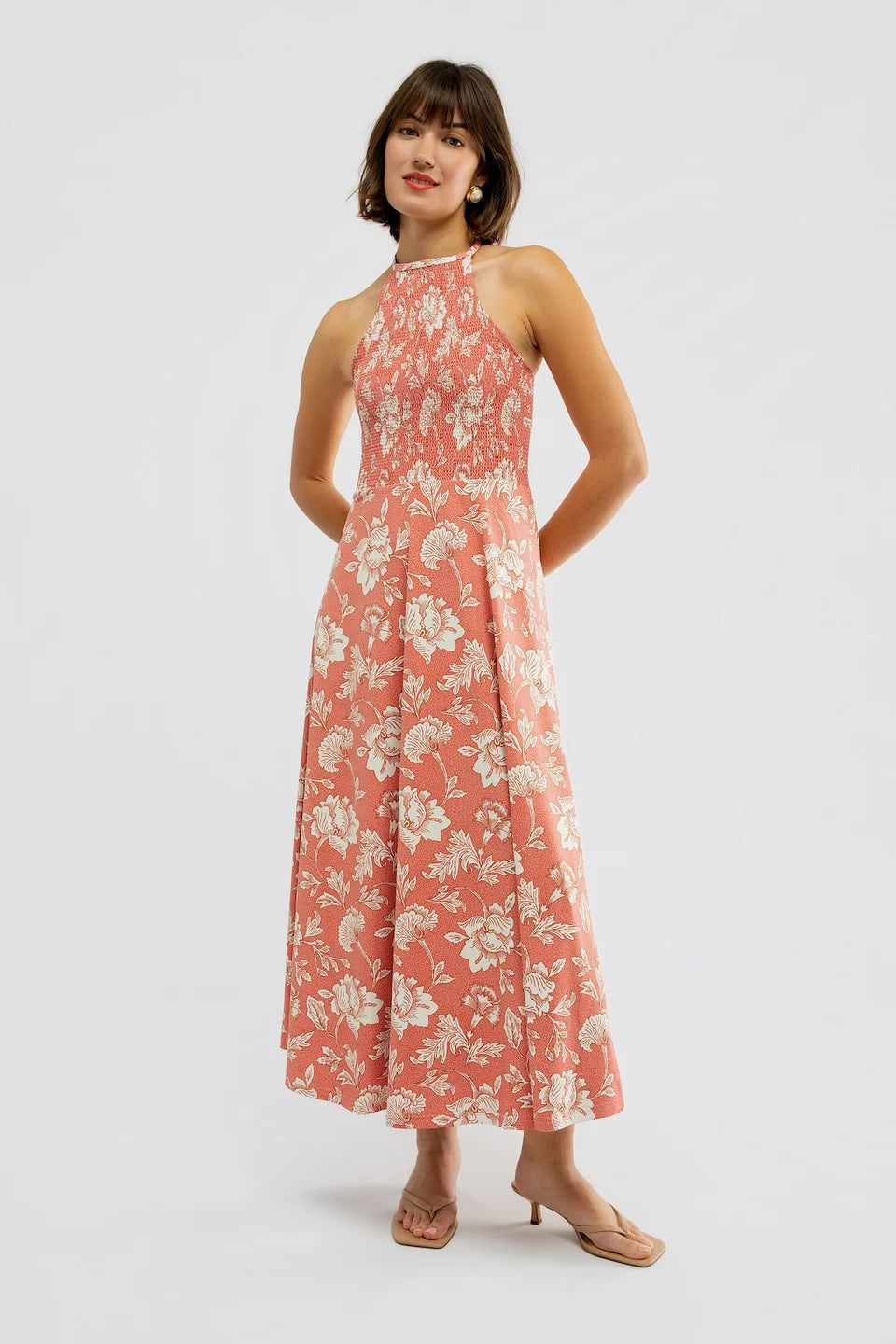 The Florenza Dress - Beach Bloom