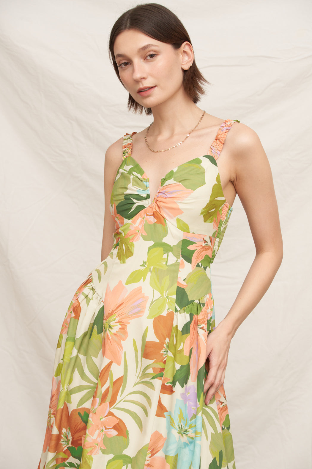 Palm Days Maxi Dress