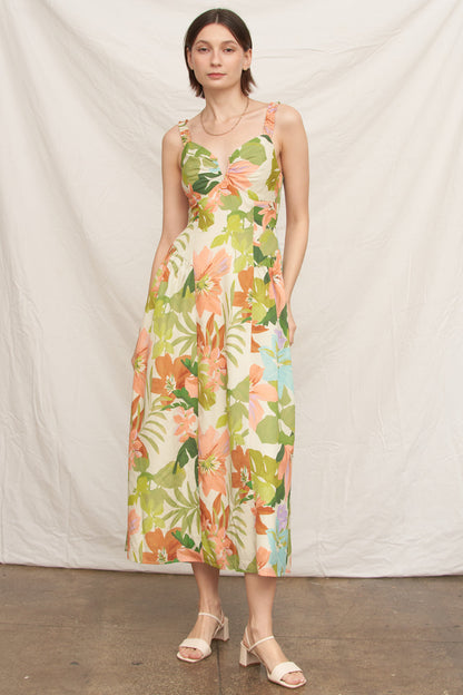 Palm Days Maxi Dress