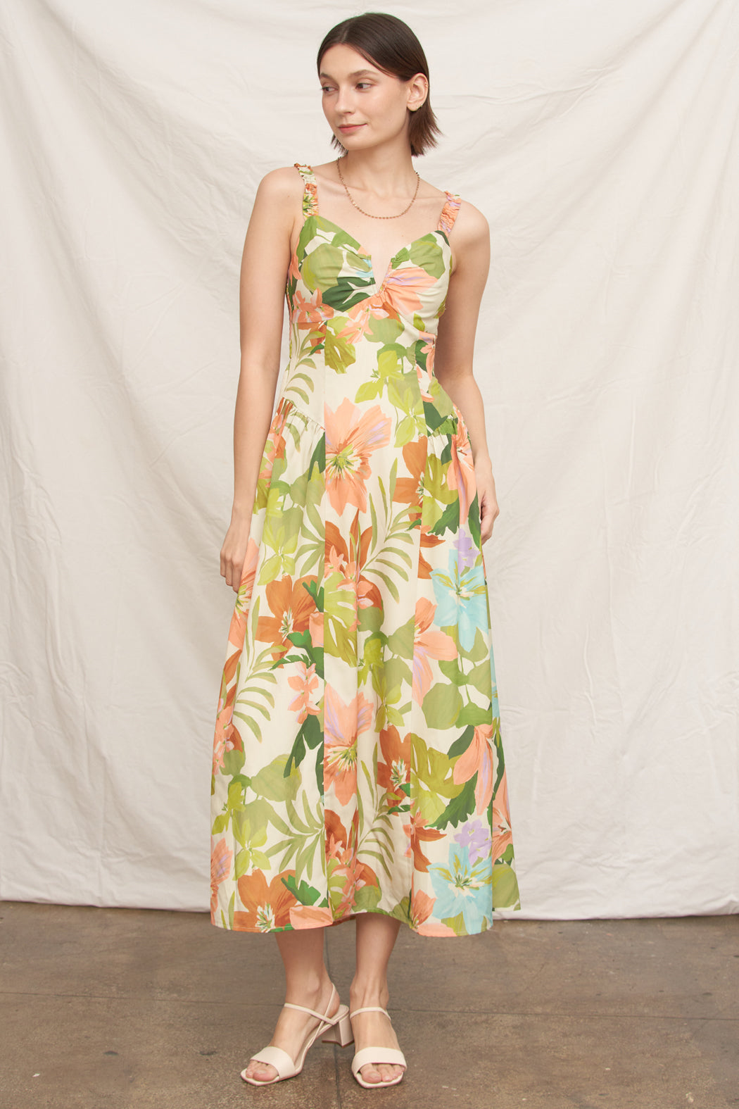 Palm Days Maxi Dress