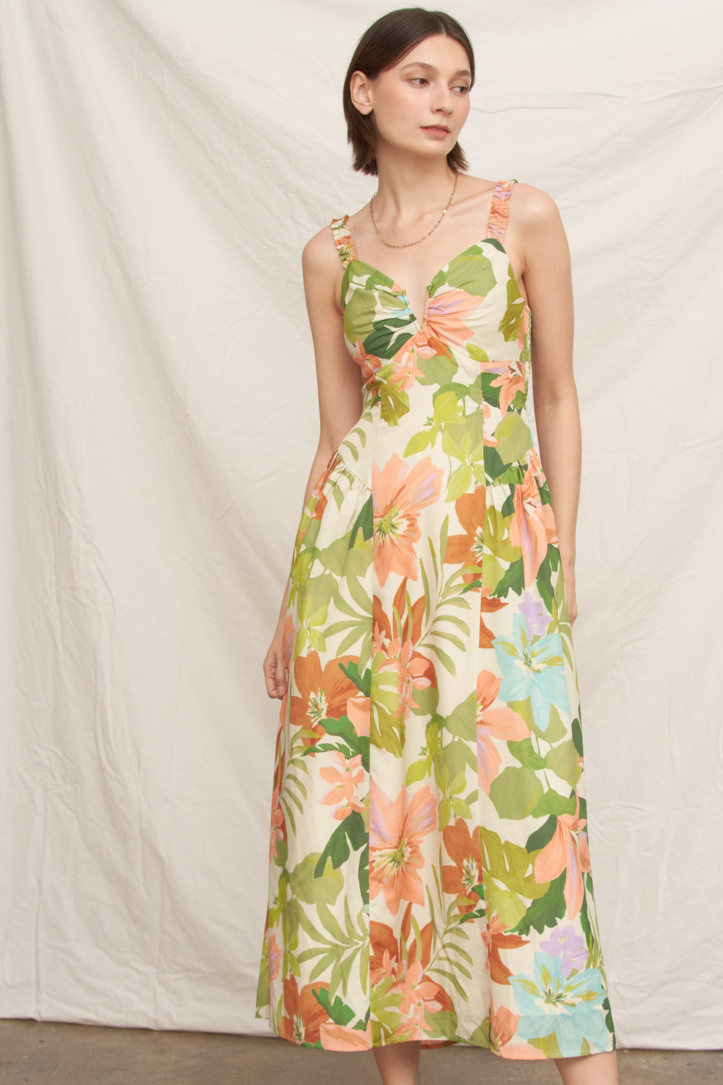 Palm Days Maxi Dress
