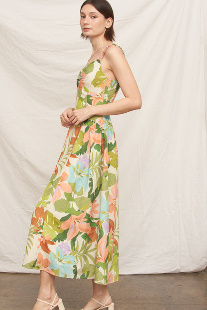 Palm Days Maxi Dress