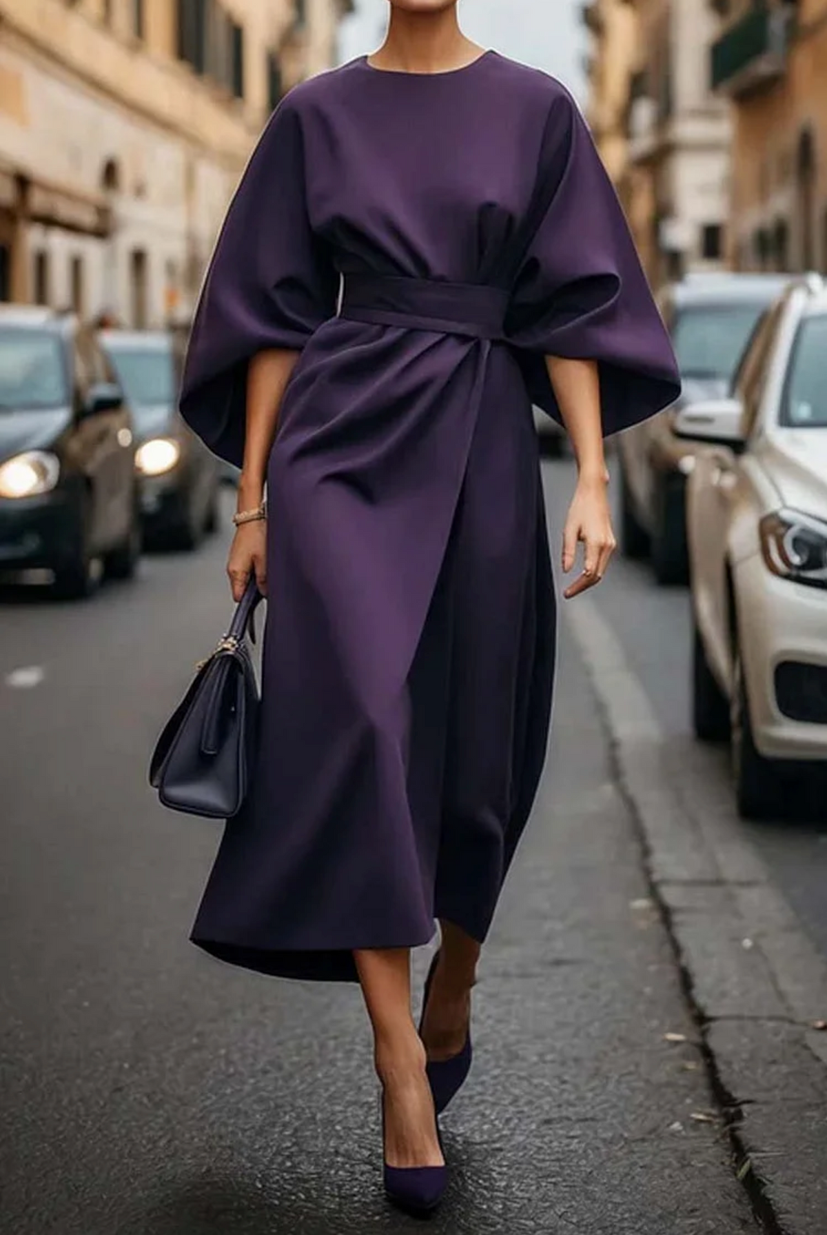 Aria - Elegant Midi Dress
