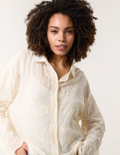 Flower Print Shirt