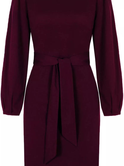 Tie-Waist Mini Dress