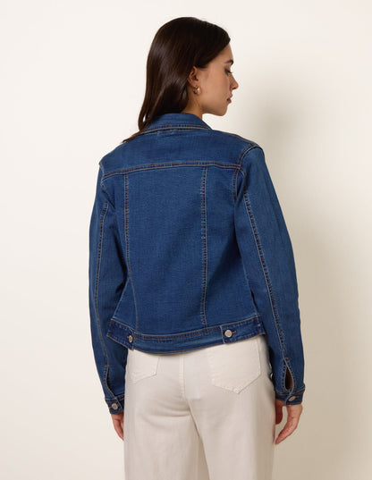 Stretch Denim Jacket