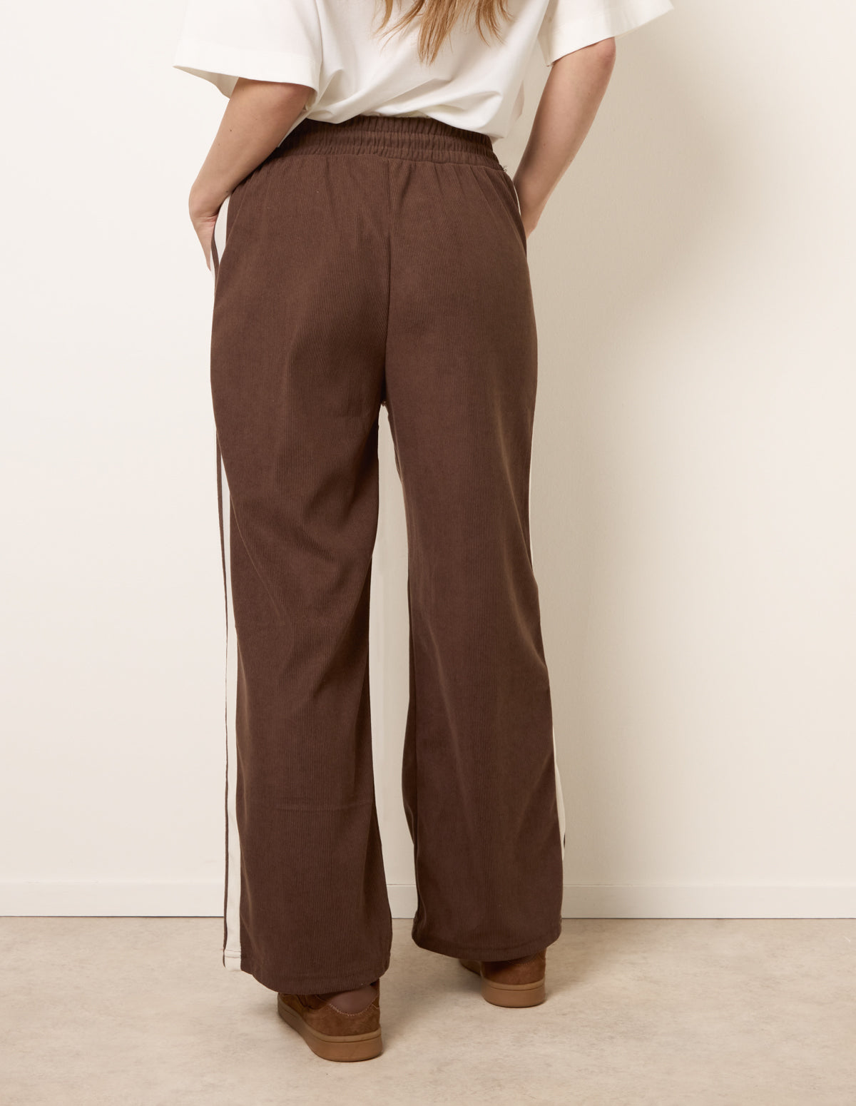 Corduroy Side Stripes Trousers