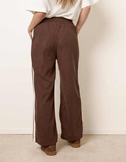 Corduroy Side Stripes Trousers