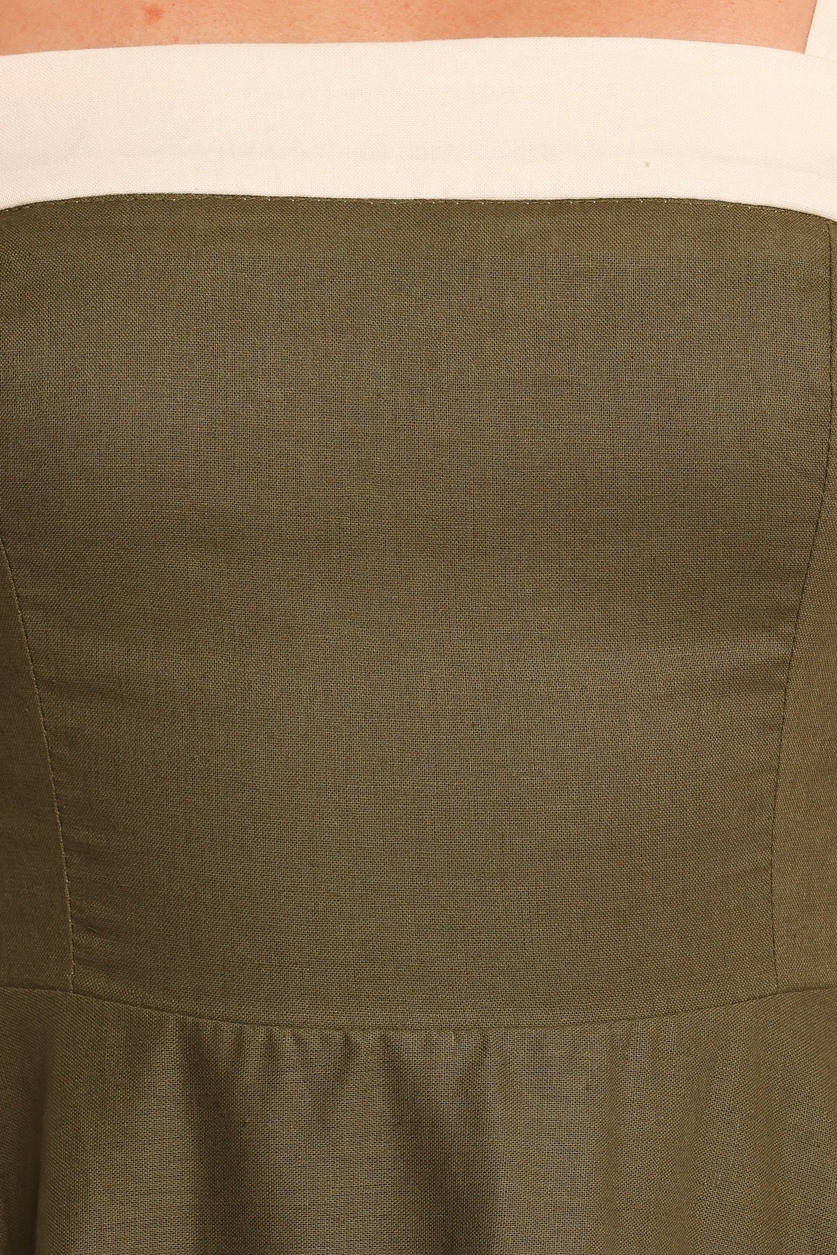 Olinda Midi Dress - Olive