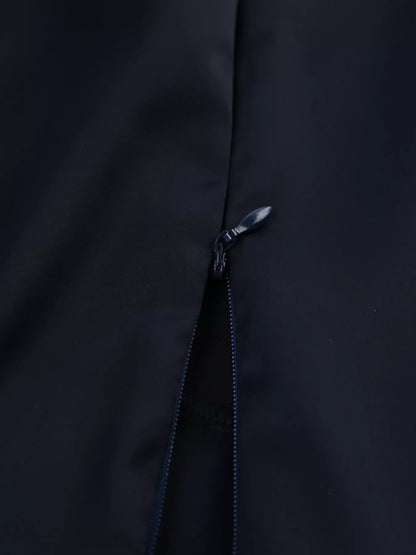 Mock Neck Flounce Sleeve Dress