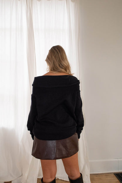 Elevated Boat Neck Sweater