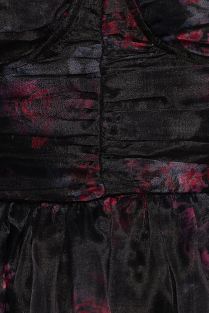 Floret Midi Dress - Dark Floral