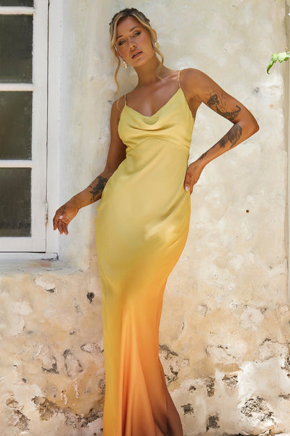 Hutch The Ridge Maxi Dress - Sunset Multi