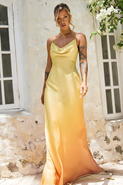 Hutch The Ridge Maxi Dress - Sunset Multi